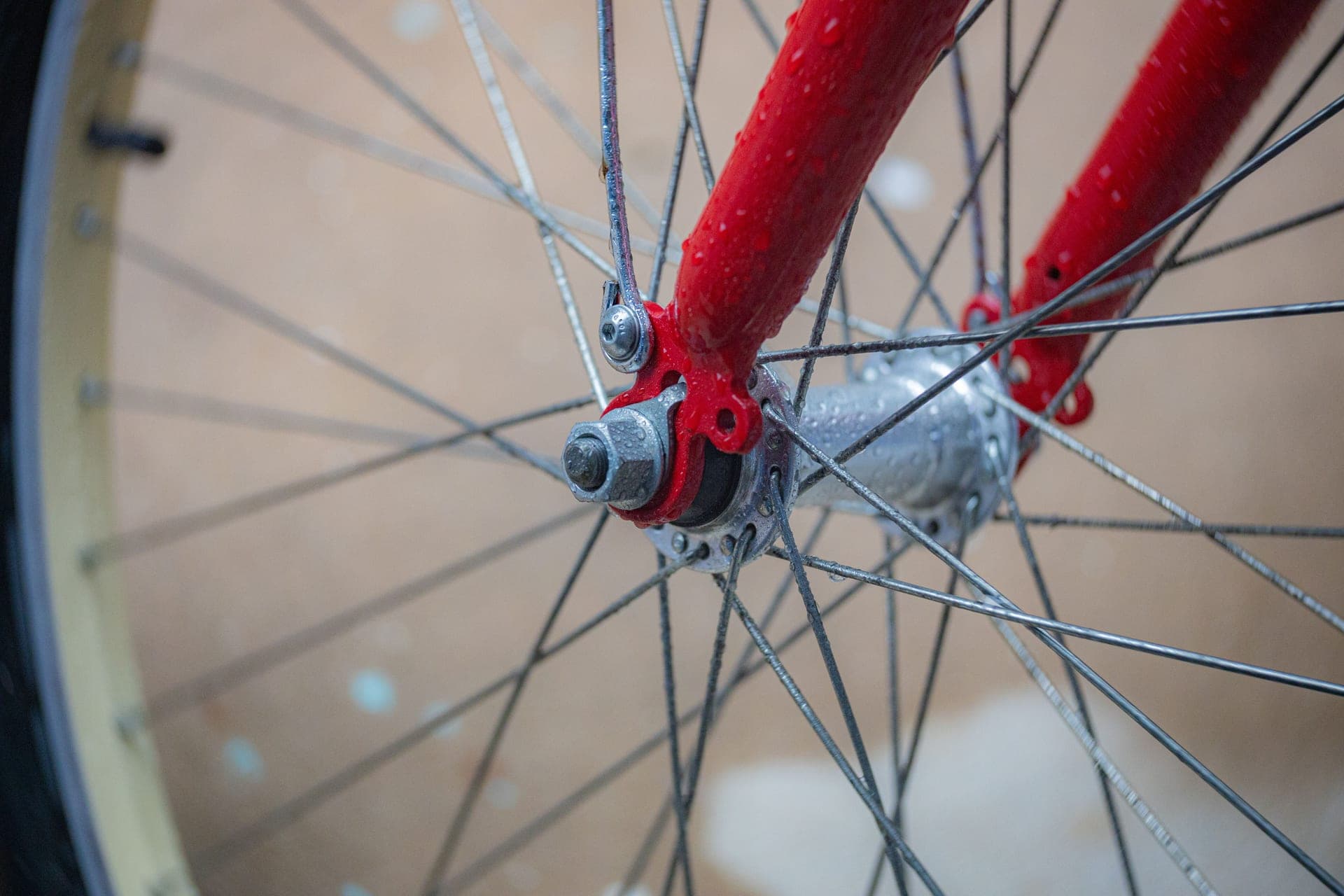 A close crop of a bicycle chain and cassette teeth under hard directional light.